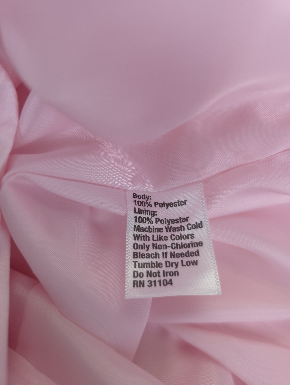 New Kaari Blue Soft Pink Ruffle Wrap Skirt Sz 12 P - Picture 2 of 7